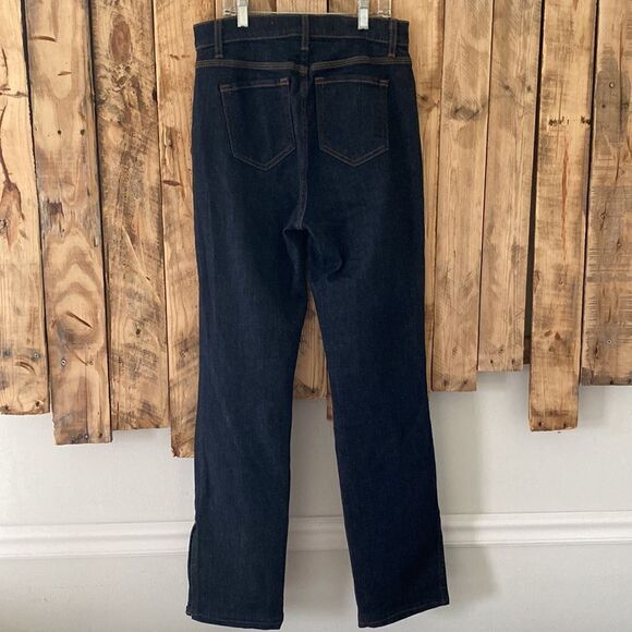 BLDWN Vented Hi Rise Skinny Jean Abyss Blue Dark Wash Size 29 - Picture 6 of 16